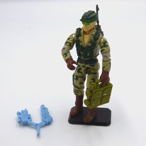 G.I. Joe Recoil 1989 – 3.75" Action Figure and Accessories – Vintage
